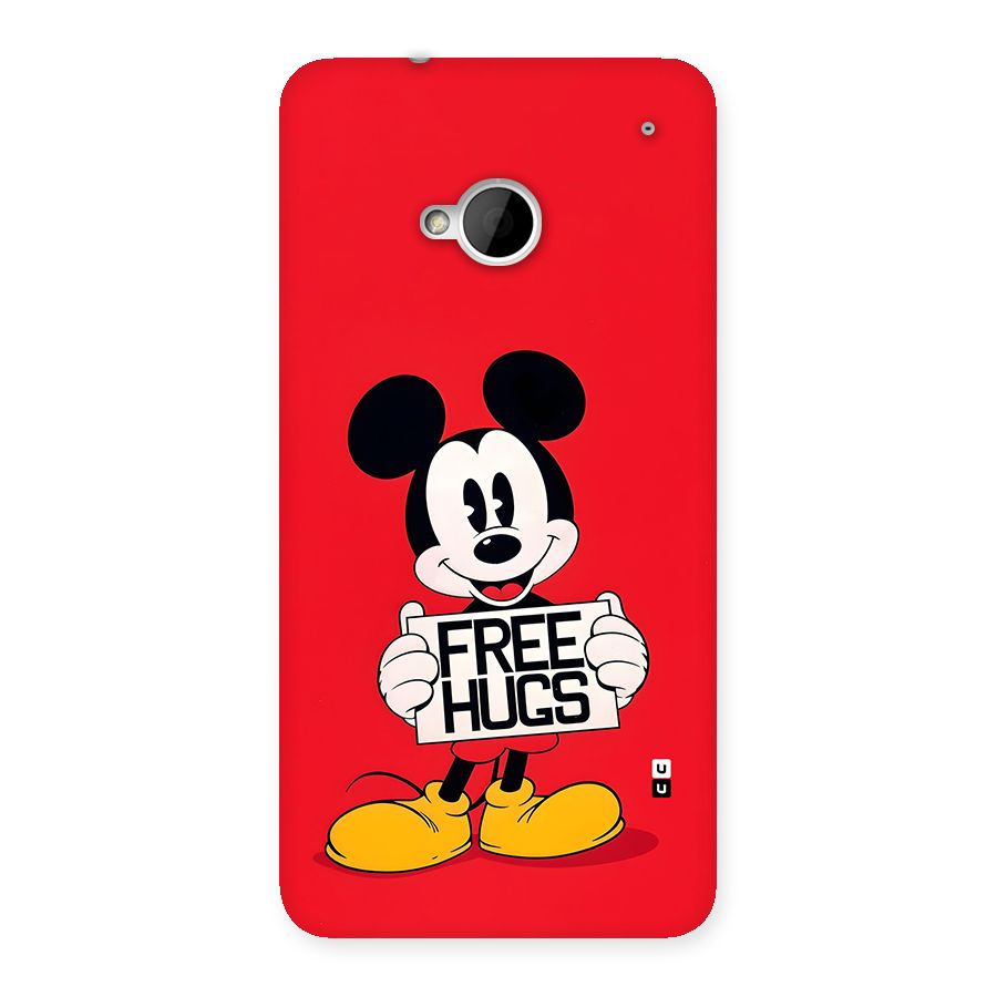 Free Hugs Back Case for One M7 (Single Sim)