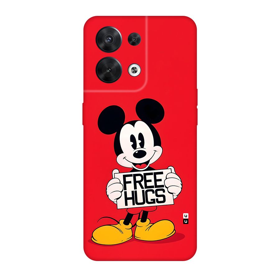 Free Hugs Back Case for Oppo Reno8 5G