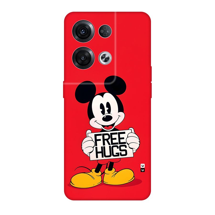 Free Hugs Back Case for Oppo Reno8 Pro 5G