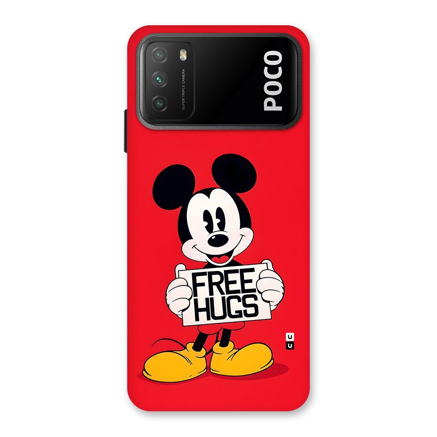 Free Hugs Back Case for Poco M3