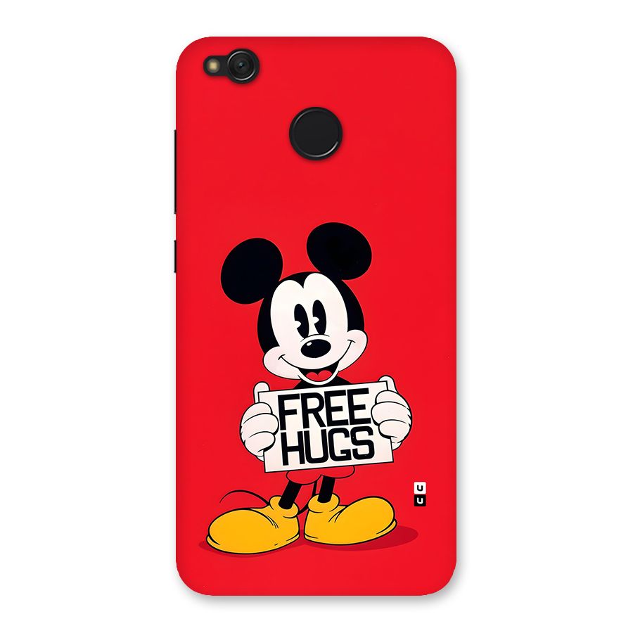 Free Hugs Back Case for Redmi 4