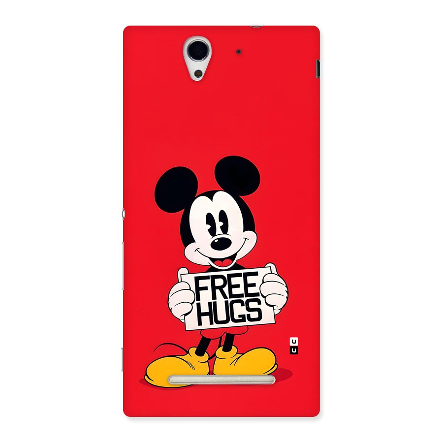 Free Hugs Back Case for Xperia C3