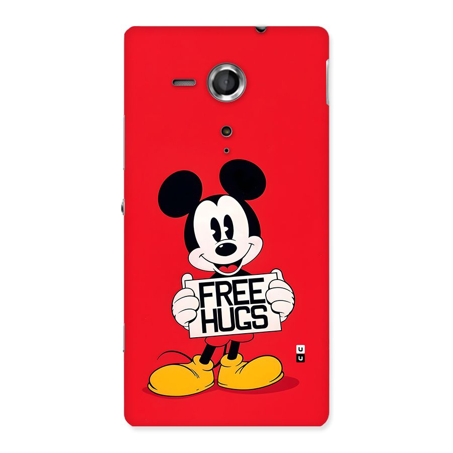 Free Hugs Back Case for Xperia Sp