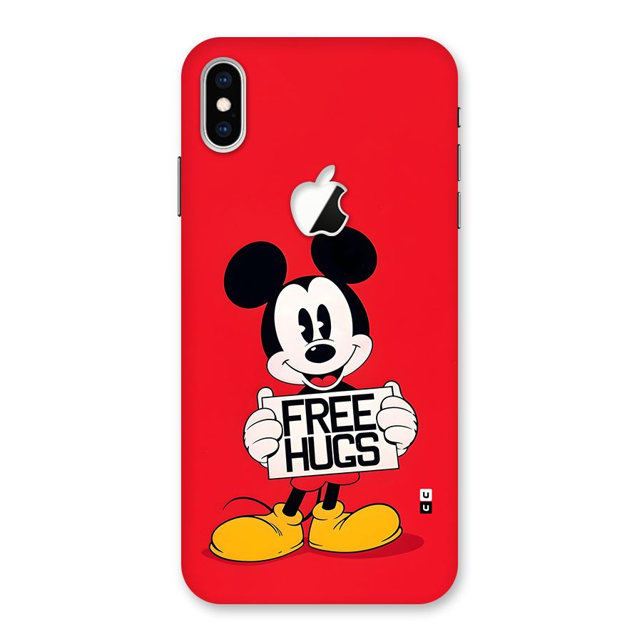 Free Hugs Back Case for iPhone XS Max Apple Cut