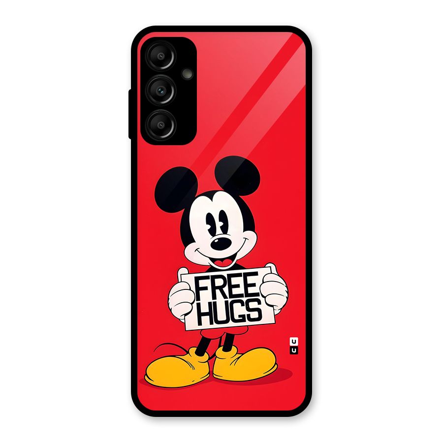 Free Hugs Glass Back Case for Galaxy A14 5G