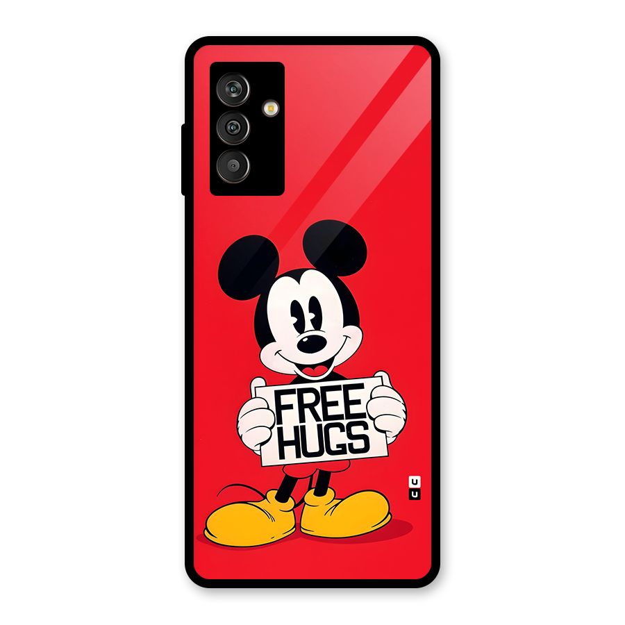 Free Hugs Glass Back Case for Galaxy M13