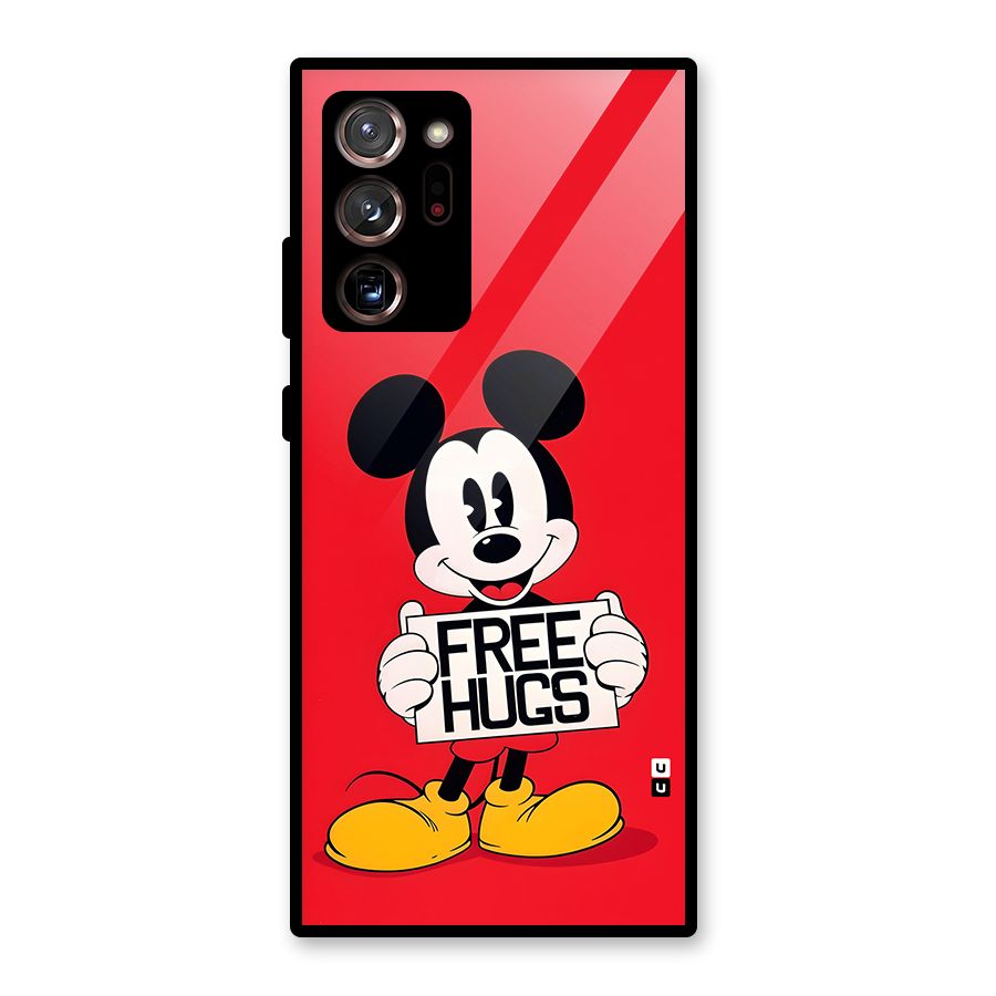 Free Hugs Glass Back Case for Galaxy Note 20 Ultra 5G