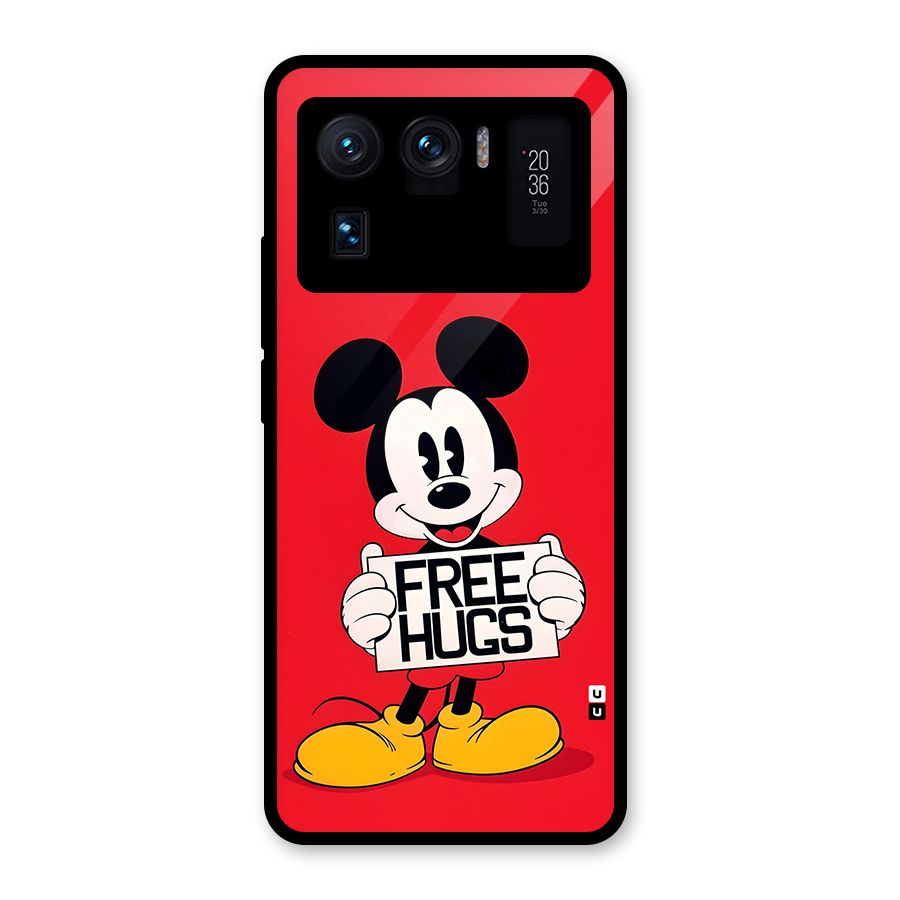Free Hugs Glass Back Case for Mi 11 Ultra