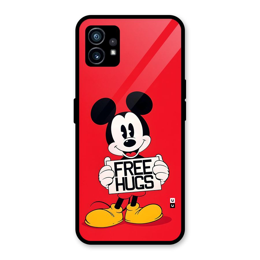Free Hugs Glass Back Case for Nothing Phone 1
