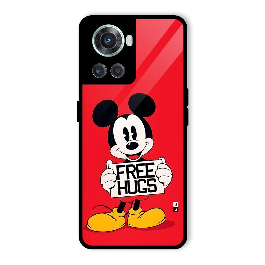 Free Hugs Glass Back Case for OnePlus 10R