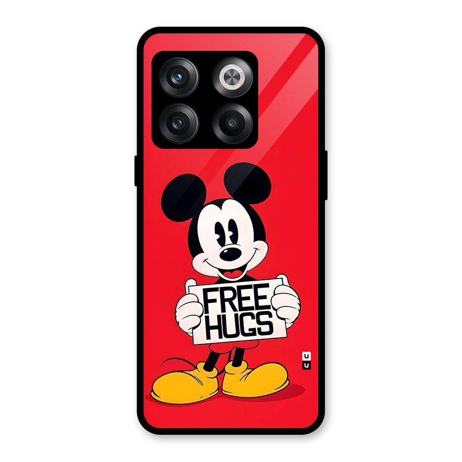 Free Hugs Glass Back Case for OnePlus 10T
