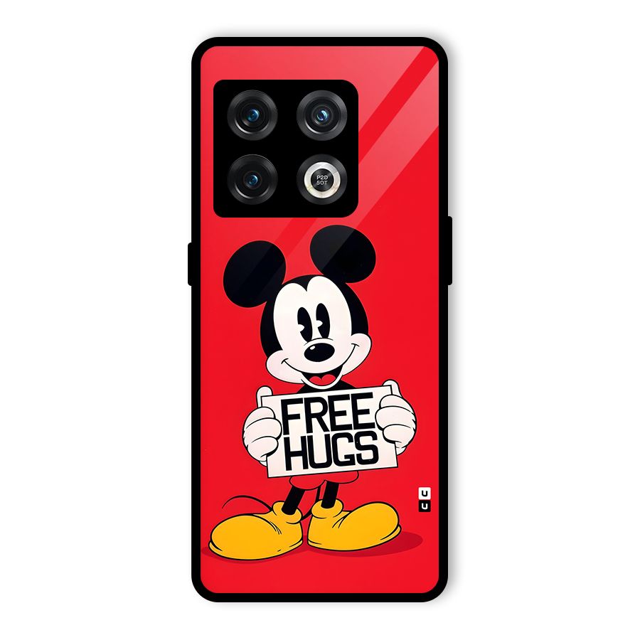 Free Hugs Glass Back Case for OnePlus 10 Pro 5G