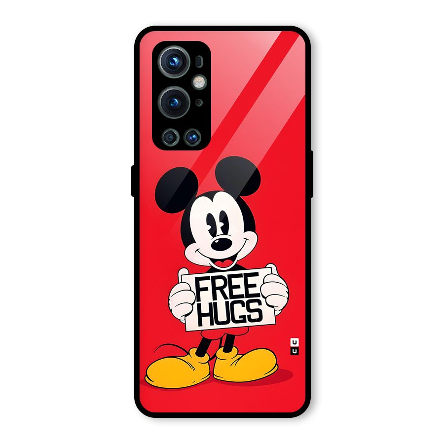 Free Hugs Glass Back Case for OnePlus 9 Pro