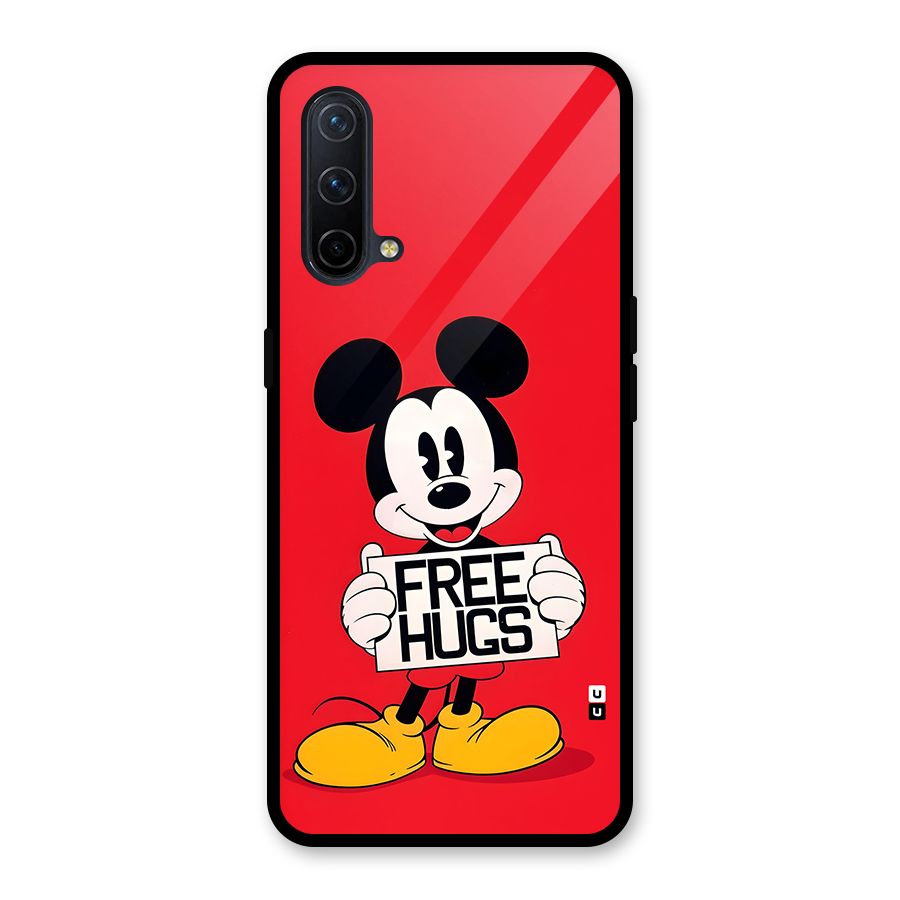 Free Hugs Glass Back Case for OnePlus Nord CE 5G