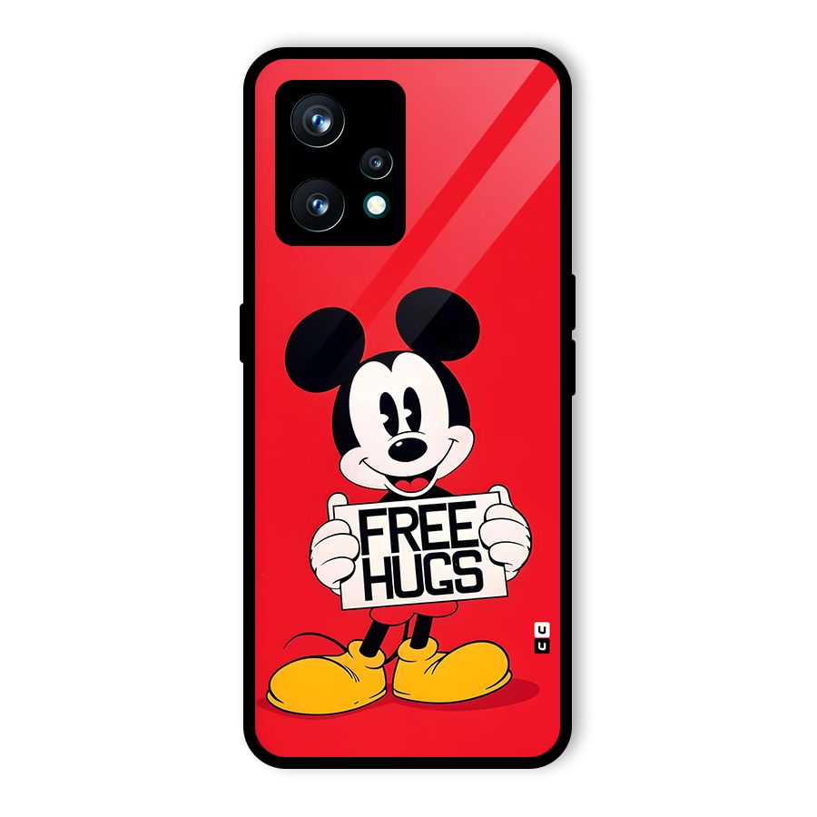 Free Hugs Glass Back Case for Realme Narzo 50 Pro