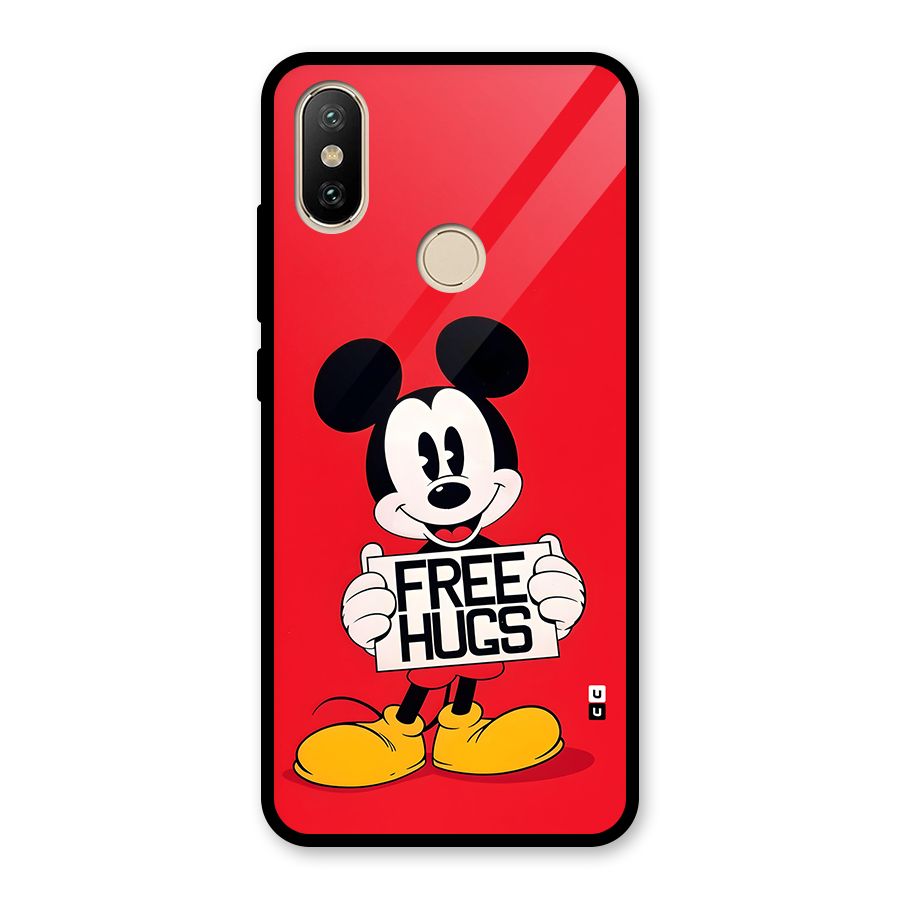 Free Hugs Glass Back Case for Redmi A2
