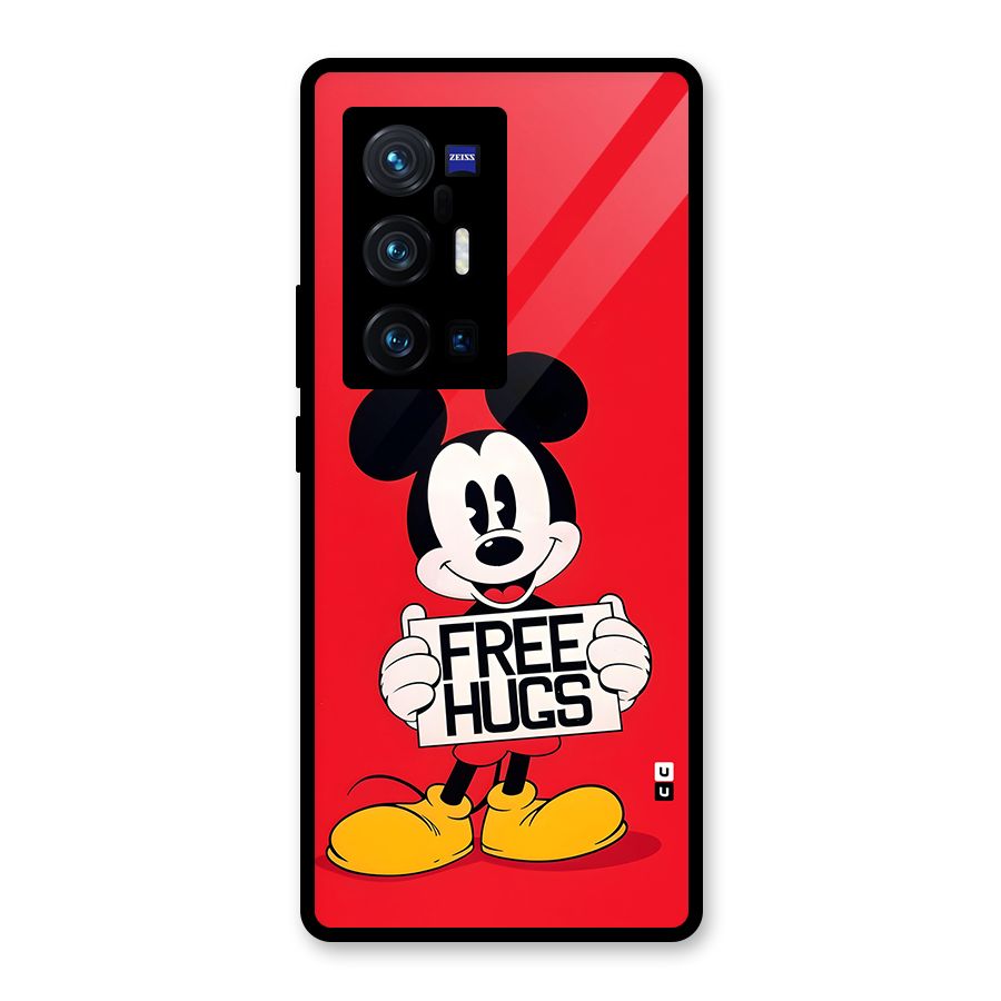 Free Hugs Glass Back Case for Vivo X70 Pro Plus