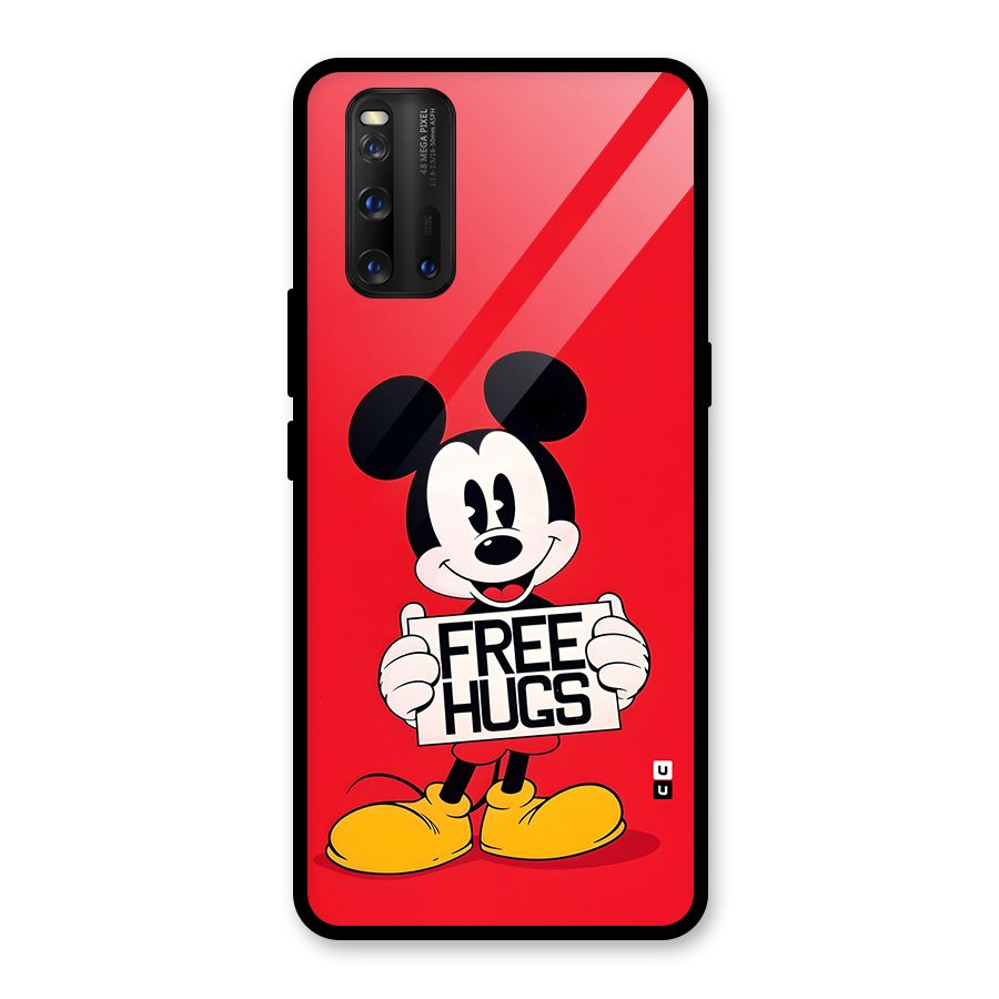 Free Hugs Glass Back Case for Vivo iQOO 3