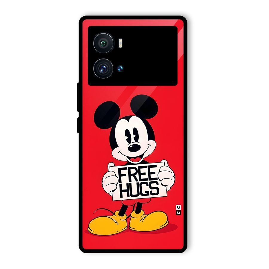 Free Hugs Glass Back Case for Vivo iQOO 9 Pro