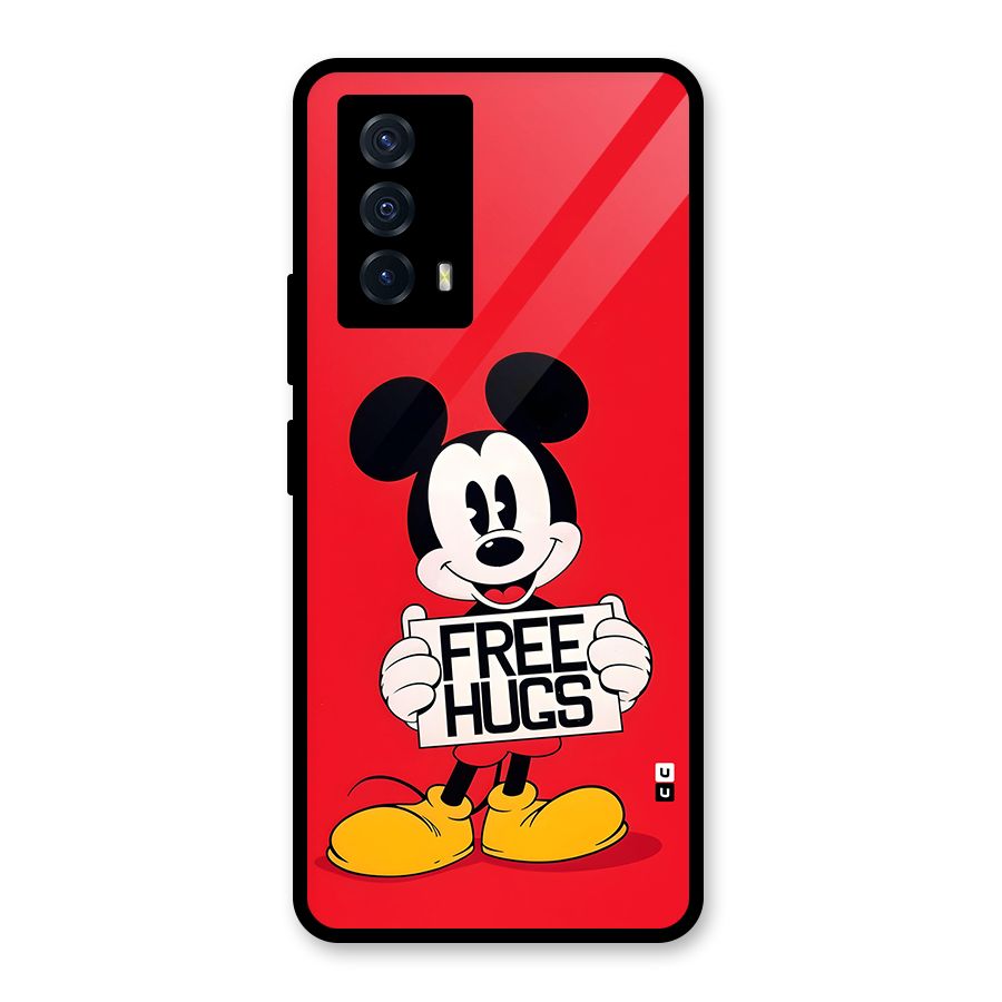 Free Hugs Glass Back Case for Vivo iQOO Z5