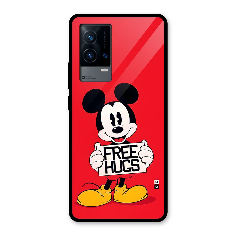 Free Hugs Glass Back Case for iQOO 9 5G