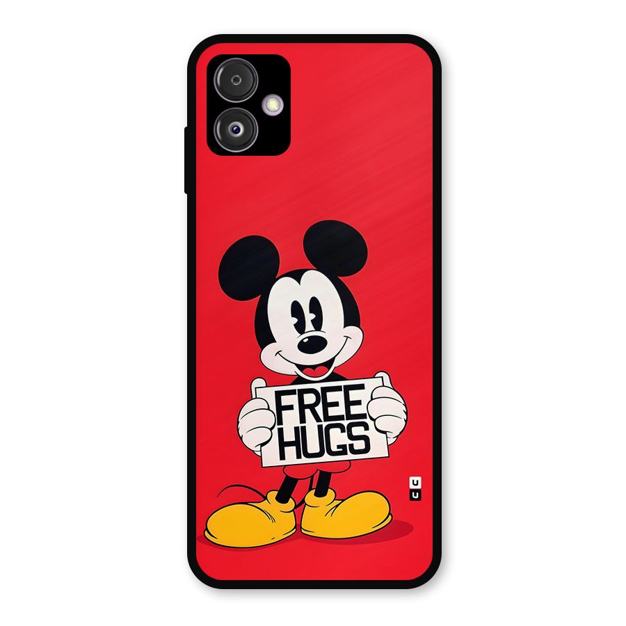 Free Hugs Metal Back Case for Galaxy F14