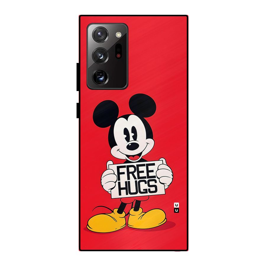 Free Hugs Metal Back Case for Galaxy Note 20 Ultra 5G