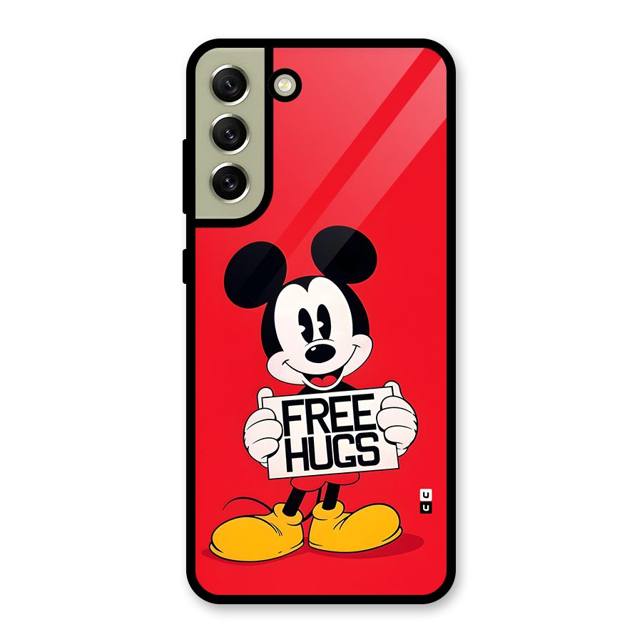Free Hugs Metal Back Case for Galaxy S21 FE 5G (2023)