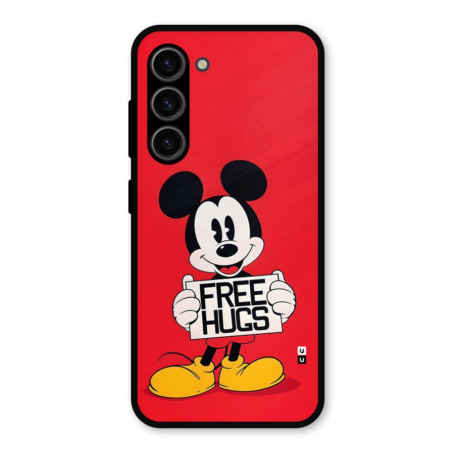 Free Hugs Metal Back Case for Galaxy S23