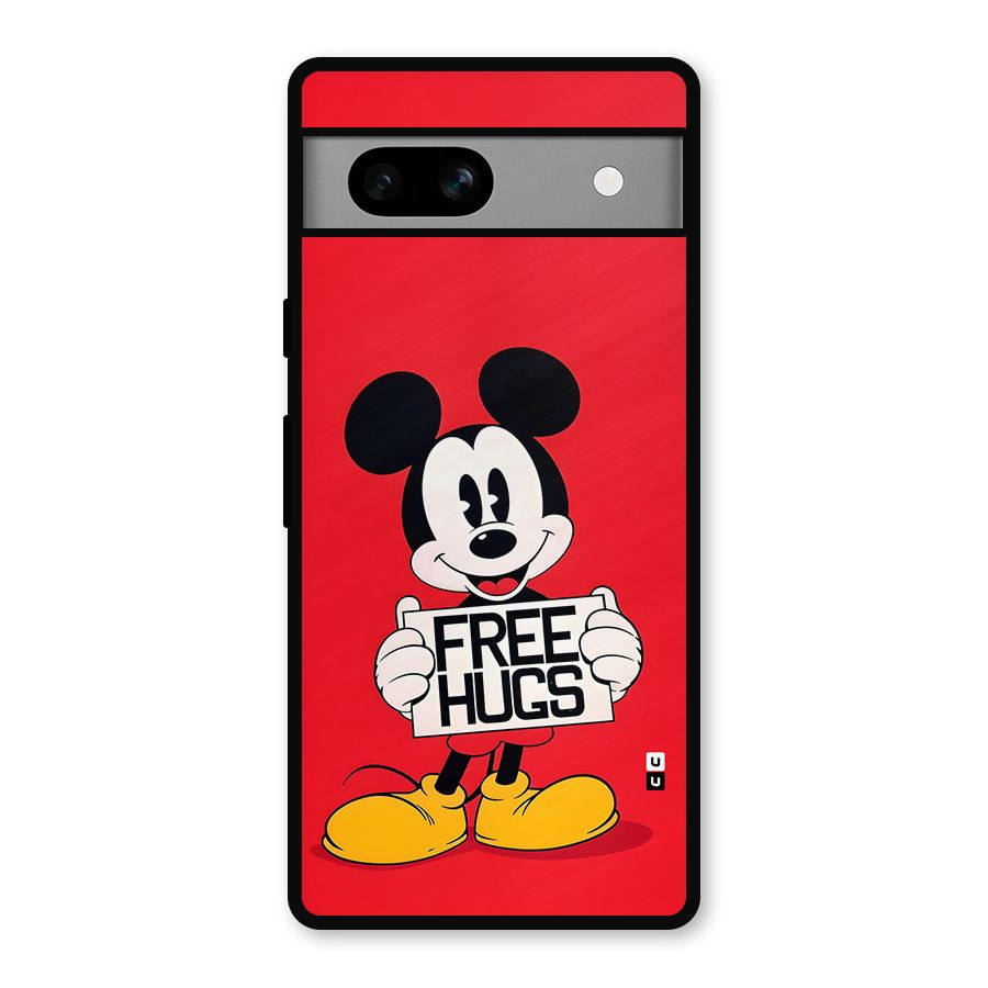 Free Hugs Metal Back Case for Google Pixel 7a