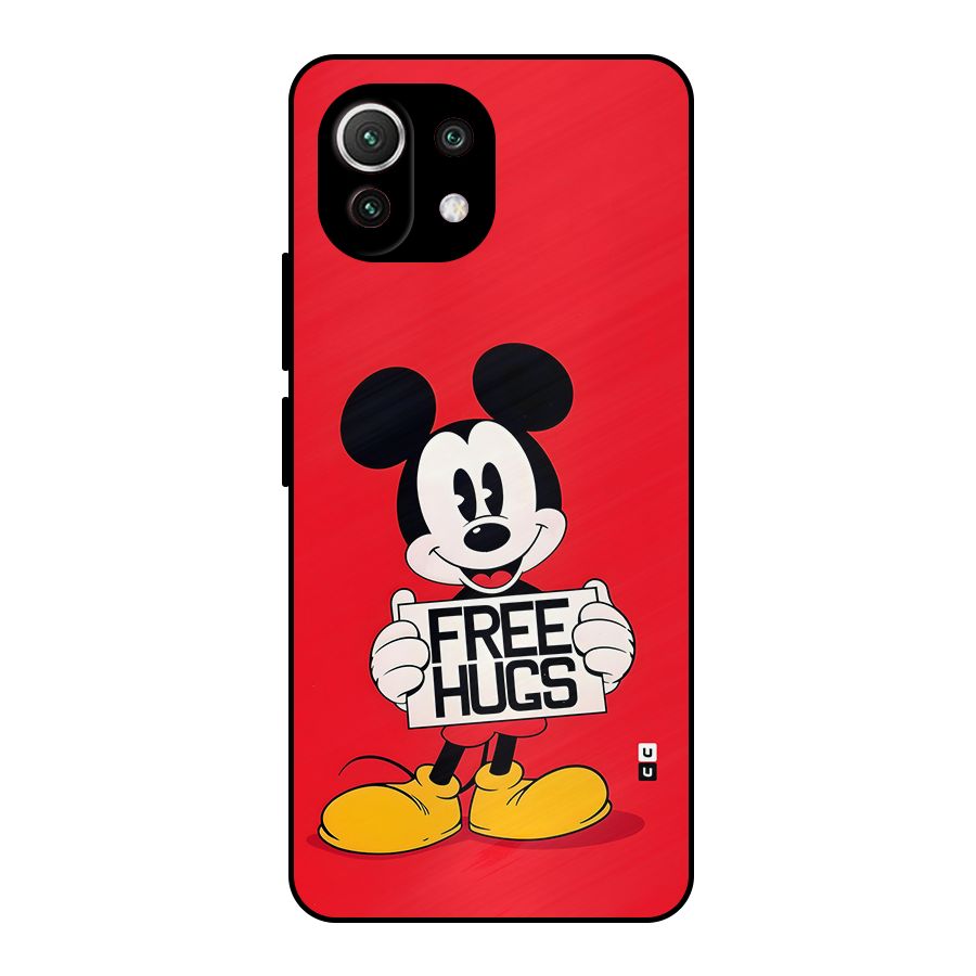 Free Hugs Metal Back Case for Mi 11 Lite NE 5G