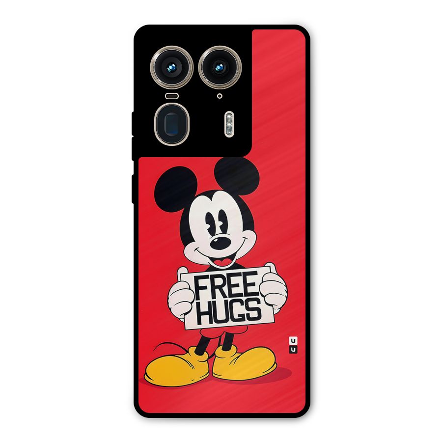 Free Hugs Metal Back Case for Motorola Edge 50 Ultra