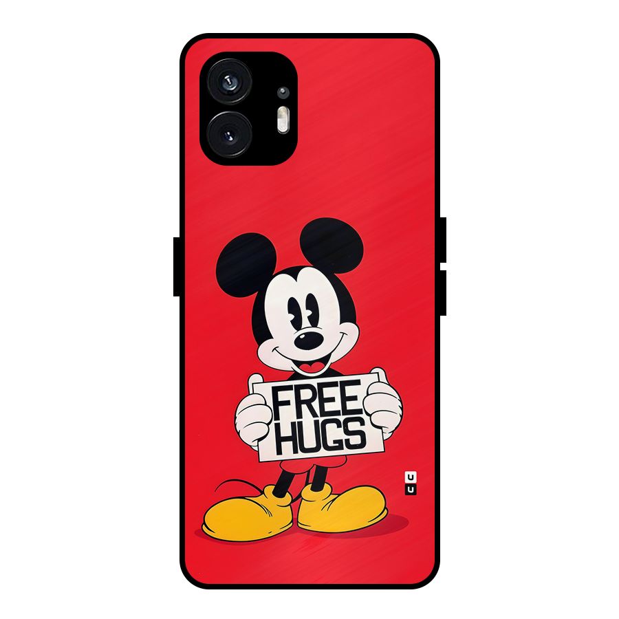 Free Hugs Metal Back Case for Nothing Phone 2