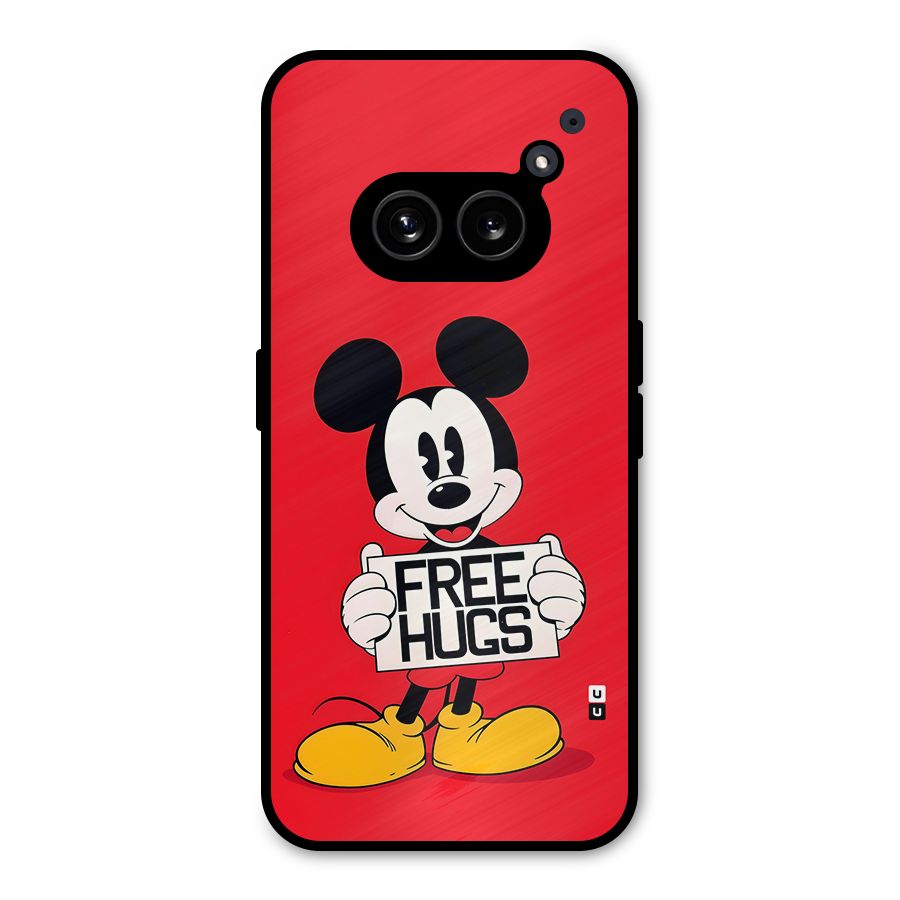 Free Hugs Metal Back Case for Nothing Phone 2a