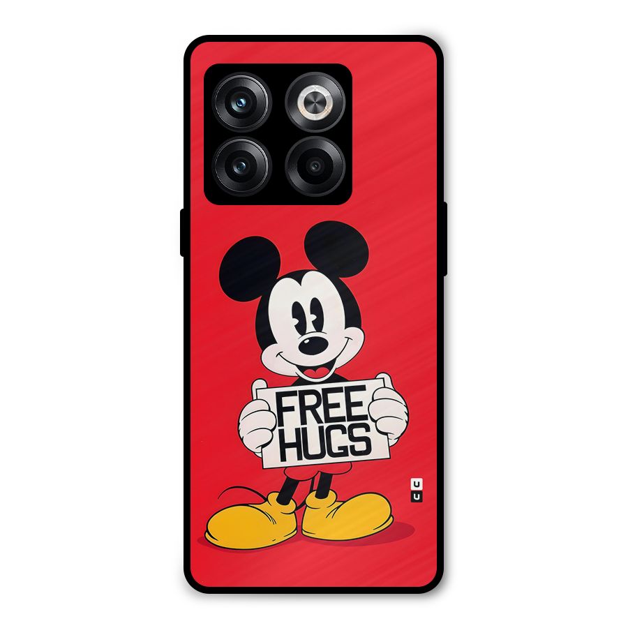 Free Hugs Metal Back Case for OnePlus 10T