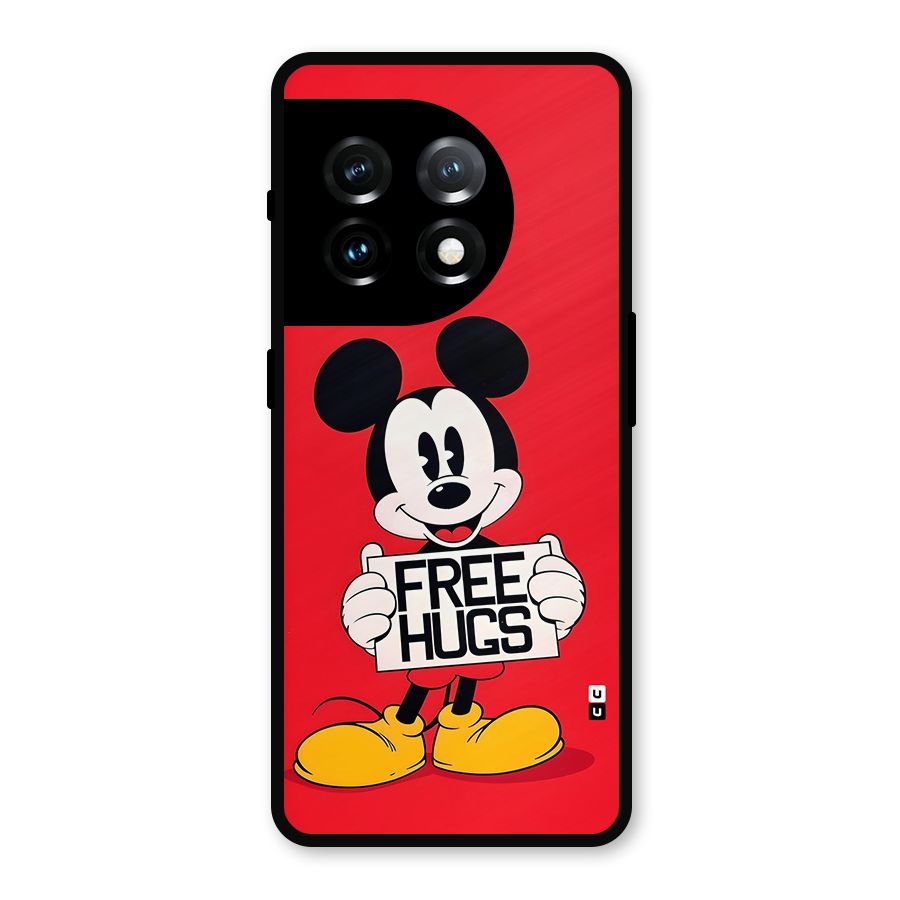 Free Hugs Metal Back Case for OnePlus 11
