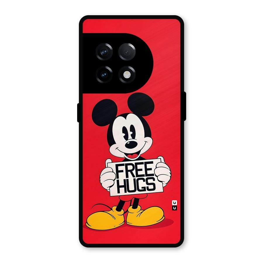 Free Hugs Metal Back Case for OnePlus 11R