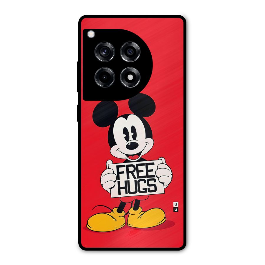 Free Hugs Metal Back Case for OnePlus 12R