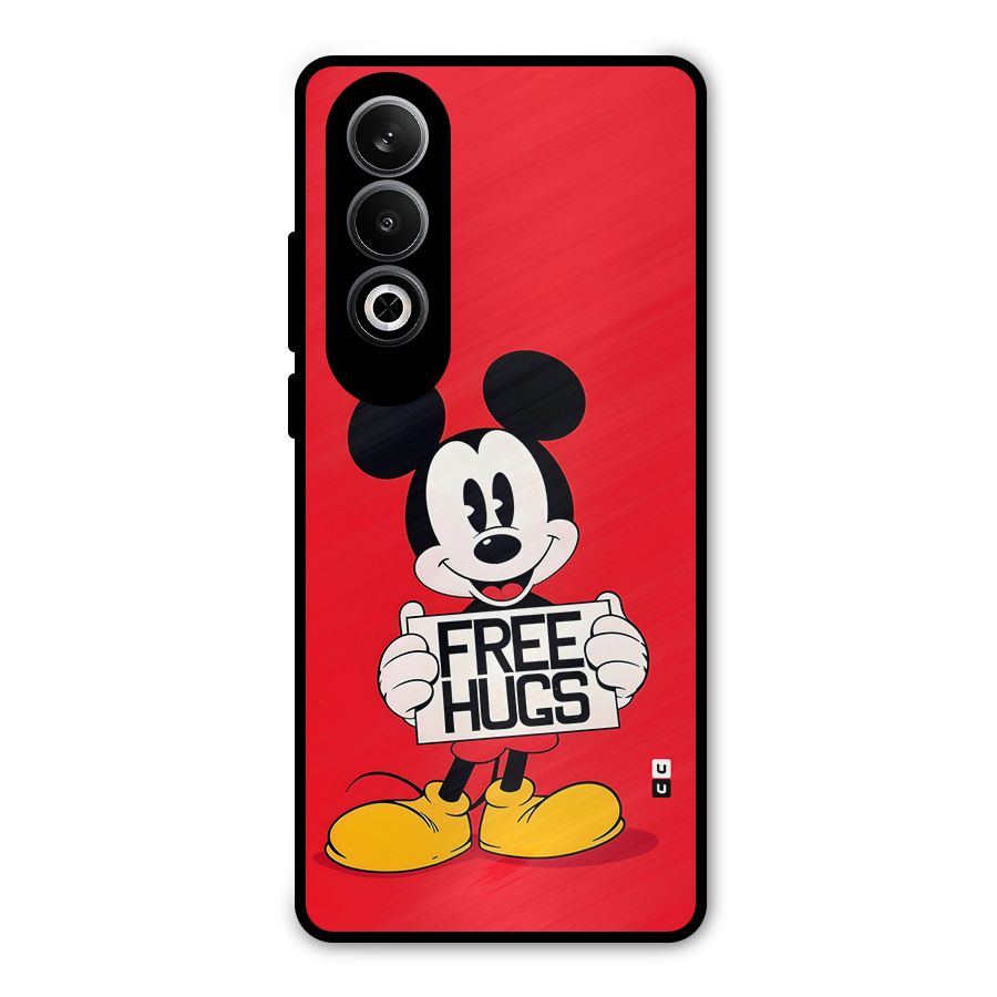 Free Hugs Metal Back Case for OnePlus Nord CE4
