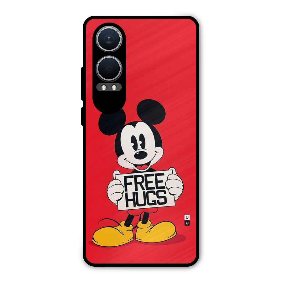 Free Hugs Metal Back Case for OnePlus Nord CE4 Lite