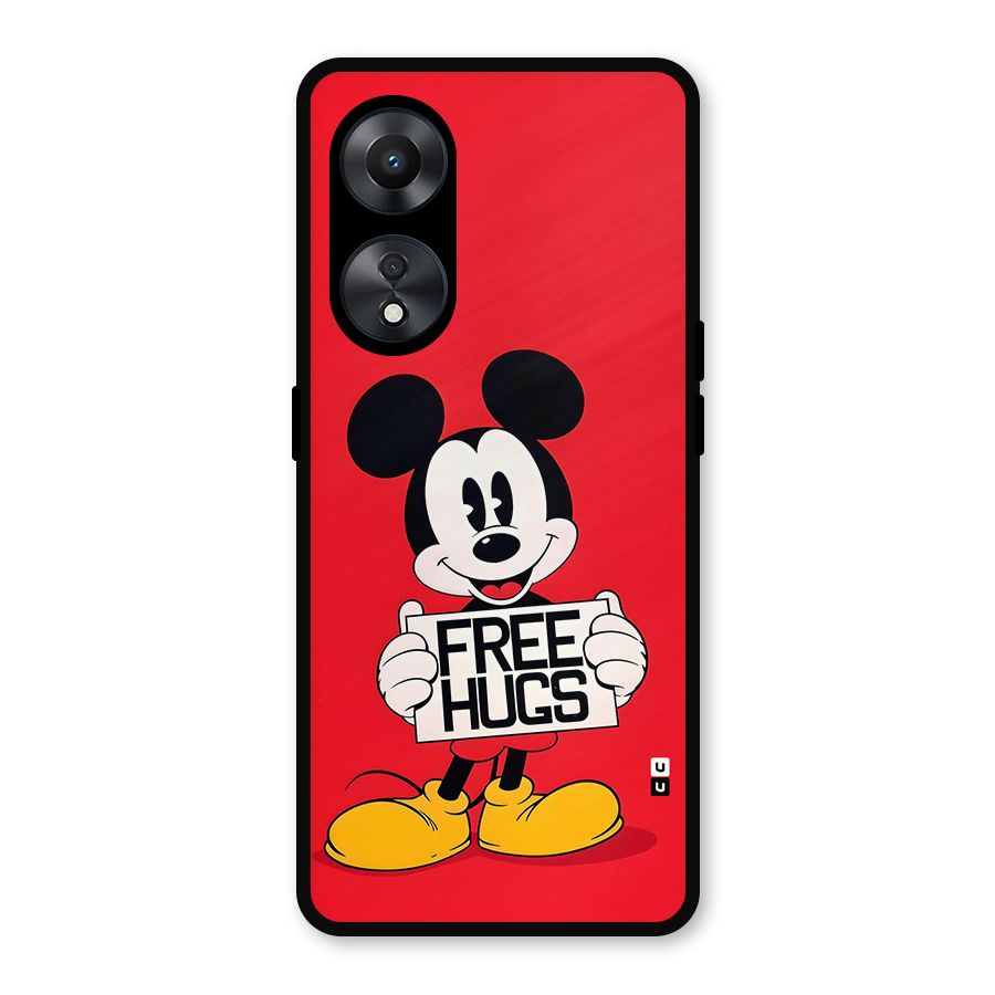 Free Hugs Metal Back Case for Oppo A78