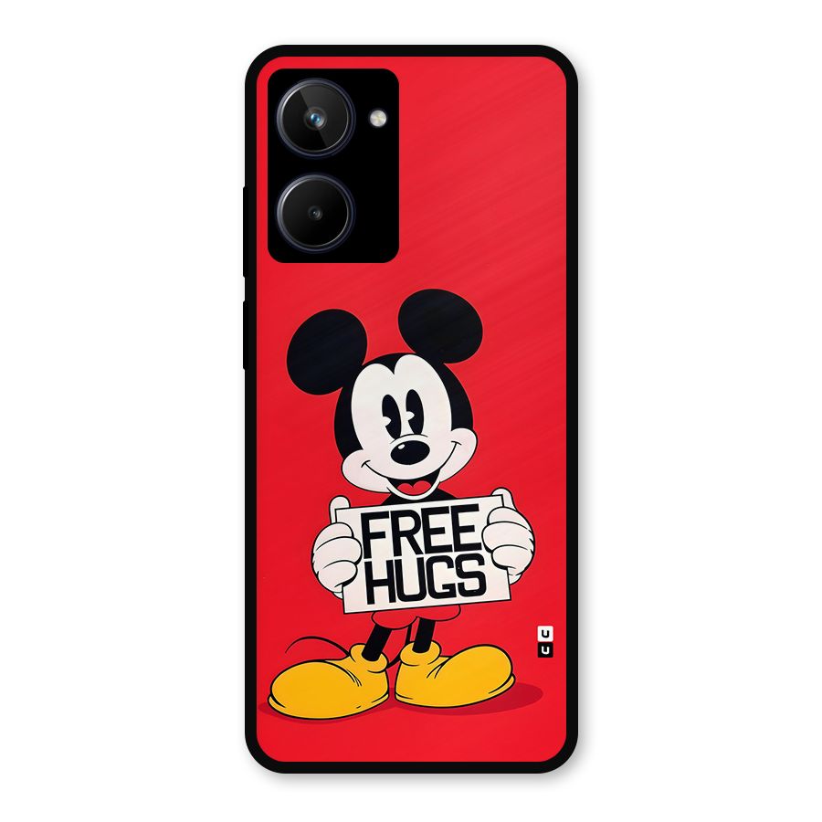 Free Hugs Metal Back Case for Realme 10