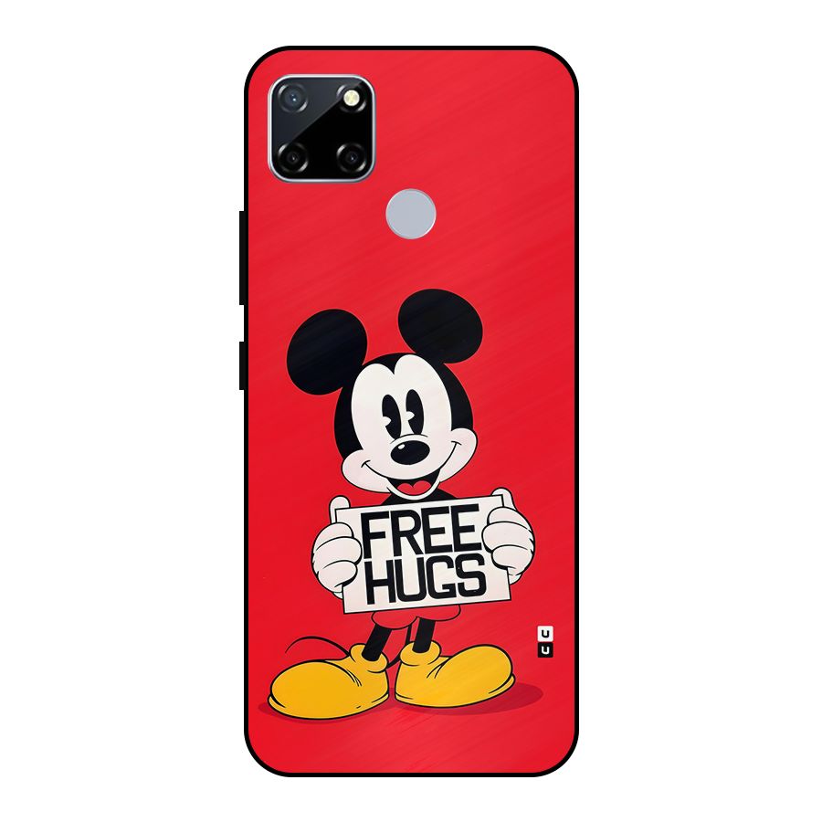Free Hugs Metal Back Case for Realme Narzo 20