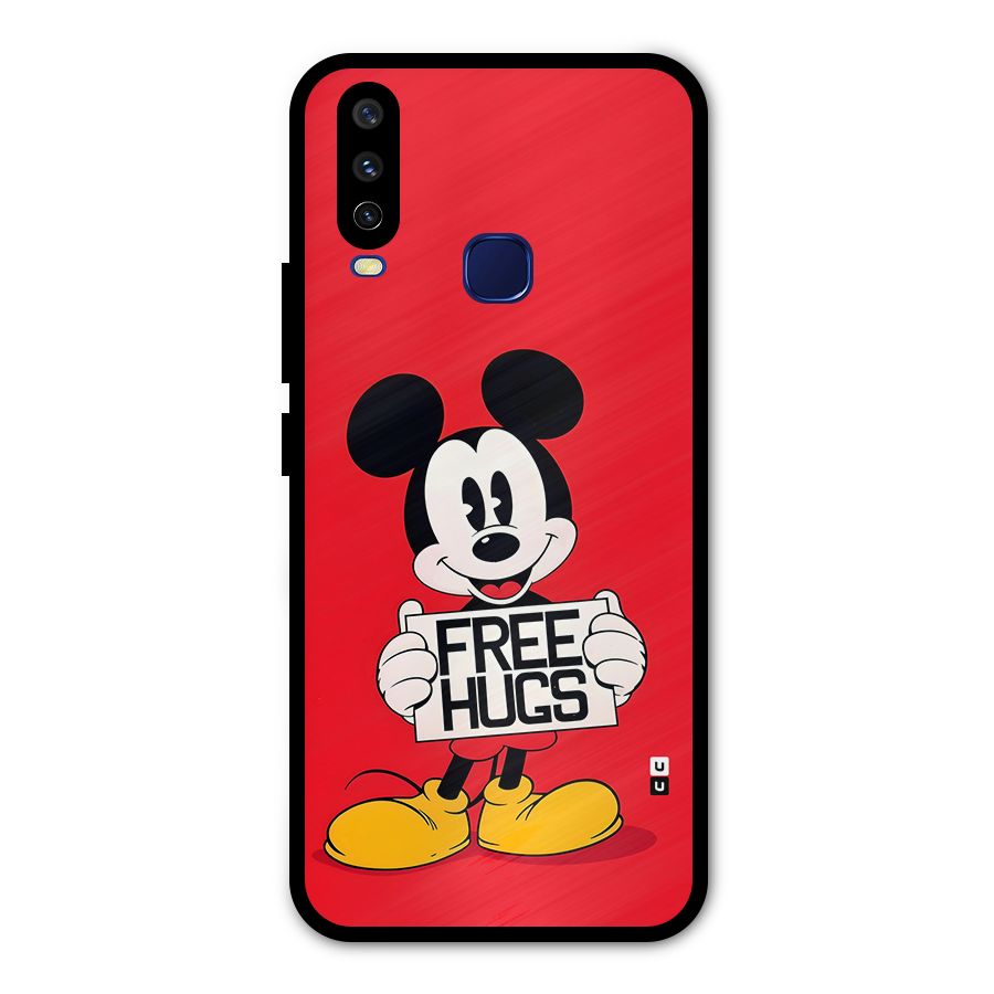 Free Hugs Metal Back Case for Vivo U10