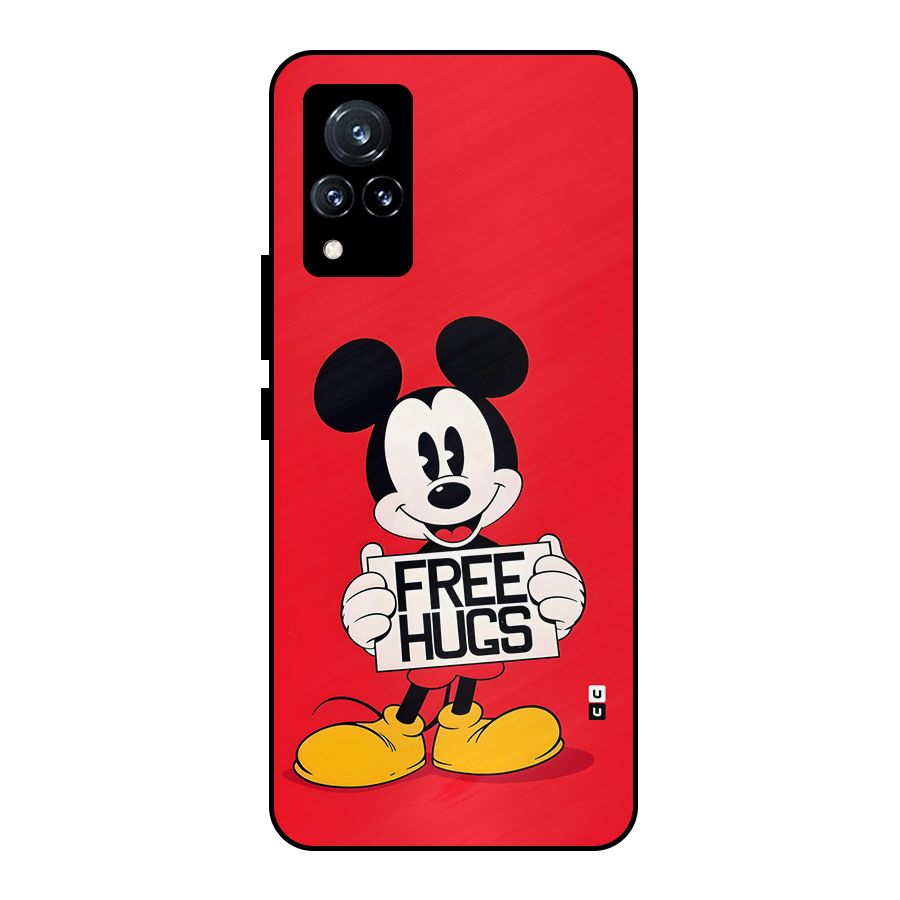 Free Hugs Metal Back Case for Vivo V21 5G