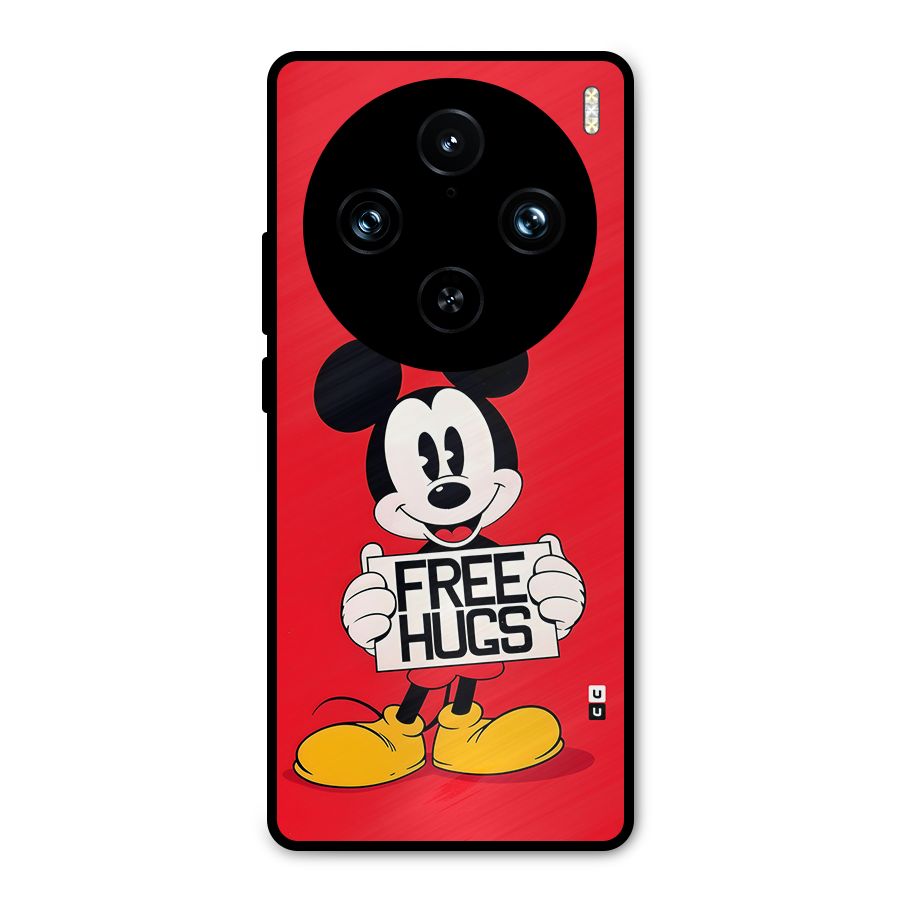 Free Hugs Metal Back Case for Vivo X100 Pro