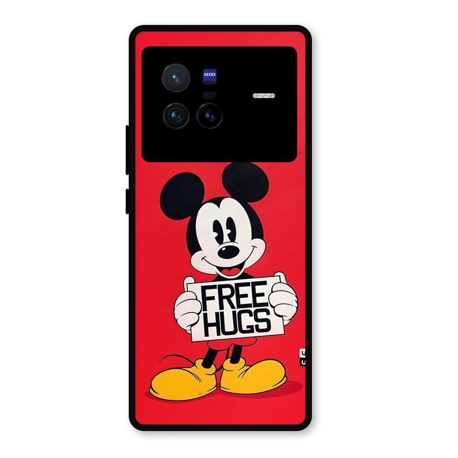 Free Hugs Metal Back Case for Vivo X80