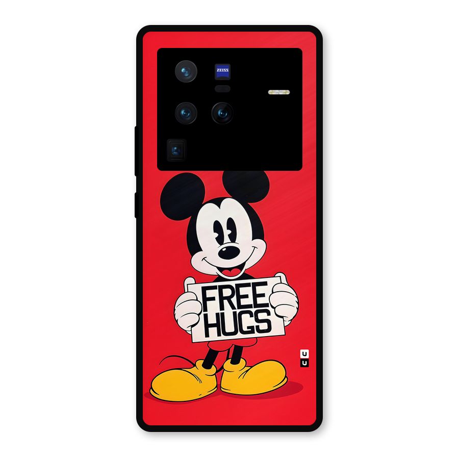 Free Hugs Metal Back Case for Vivo X80 Pro