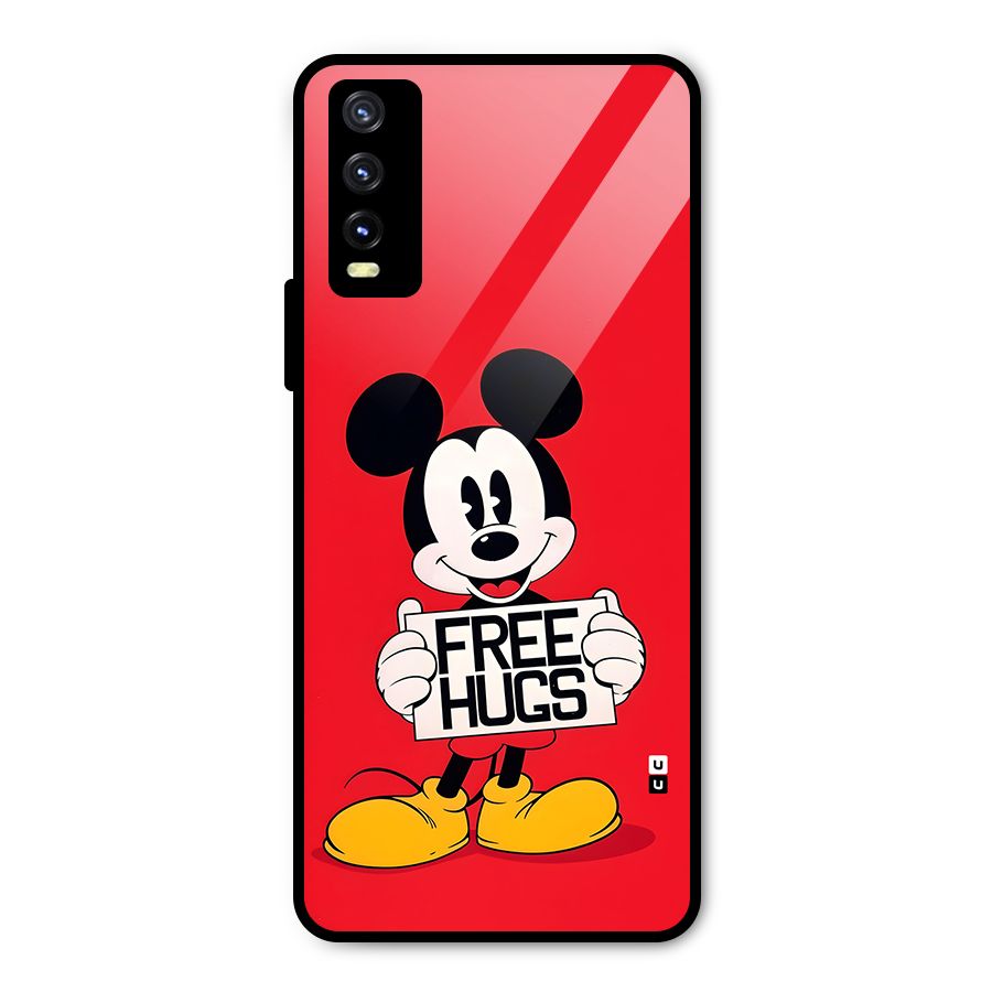 Free Hugs Metal Back Case for Vivo Y20