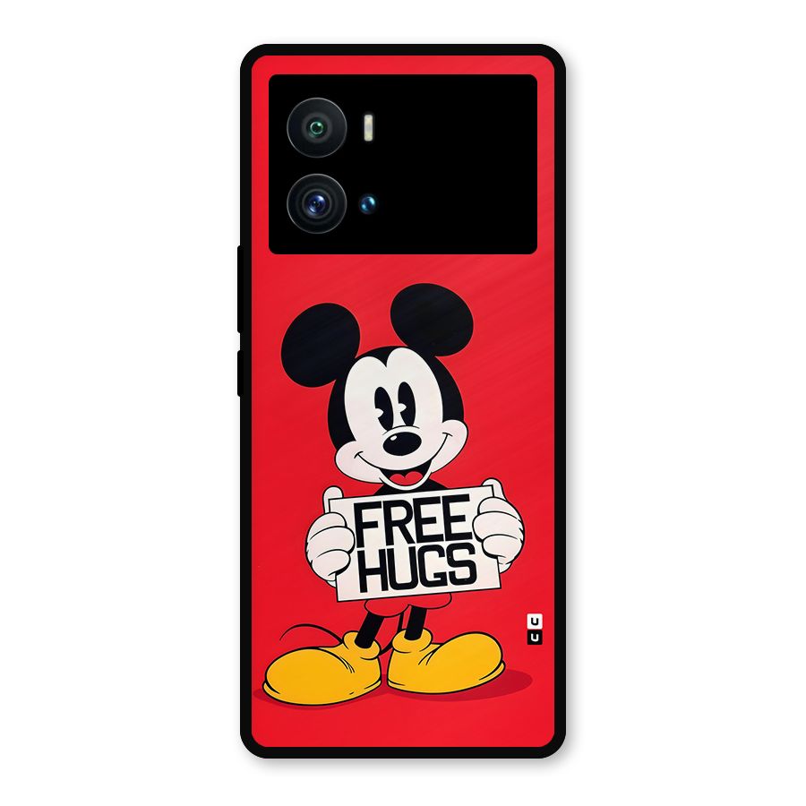 Free Hugs Metal Back Case for iQOO 9 Pro
